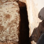 Fundament Waschküche an der Hauswand